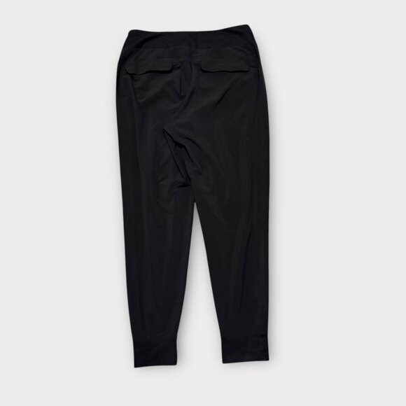 Athleta Soho Jogger 10 Black Pockets Active Travel Casual Athleisure EUC Pants - Picture 3 of 9